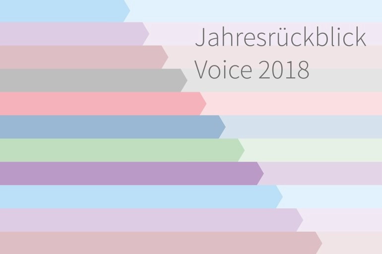 Unser Jahresrückblick Voice 2018